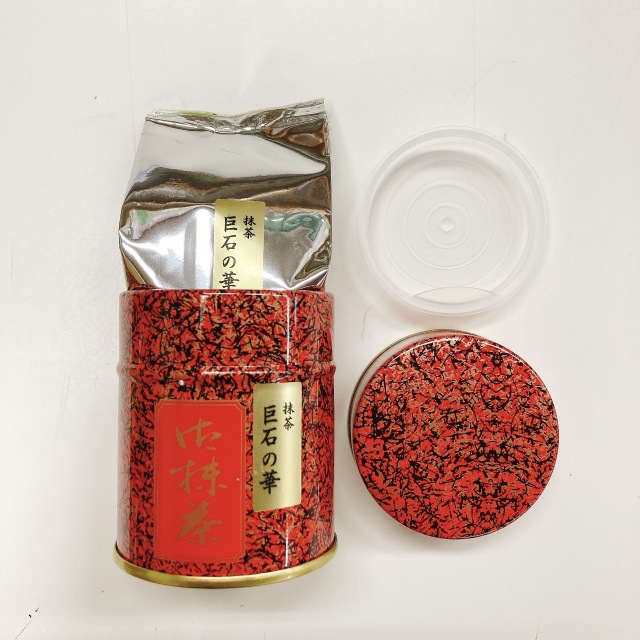 缶入り抹茶 上 巨石の華（2025年産・薄茶用） 20g (canned matcha