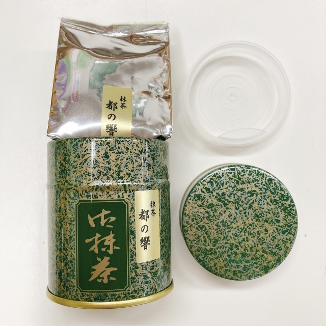 缶入り抹茶 特上 都の響（2025年産、濃茶用・薄茶用） 20g (canned