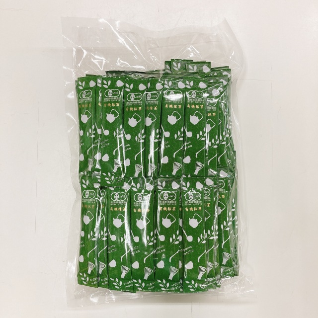 毎日1本健康生活! 有機 抹茶 スティック 2g×100袋(有機JAS・農薬不使用・オーガニック・国産 有機抹茶) Organic Matcha Sticks, 2g × 100 bags (JAS-certified organic, pesticide-free, organic, domestically produced organic matcha)