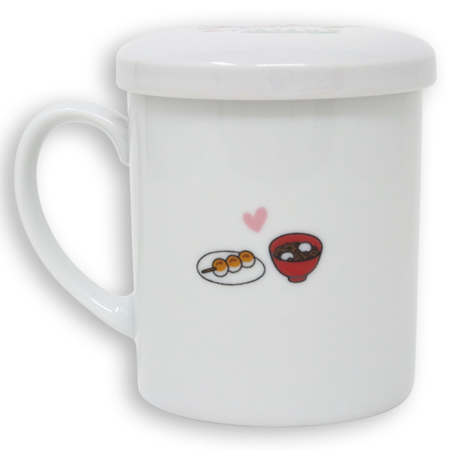 みたらしちゃんとお茶の時間】フィルター イン マグカップ（なでても