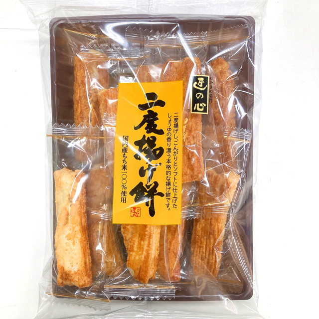 おかきの名門 匠の心 国内産もち米100％使用 二度揚げ餅