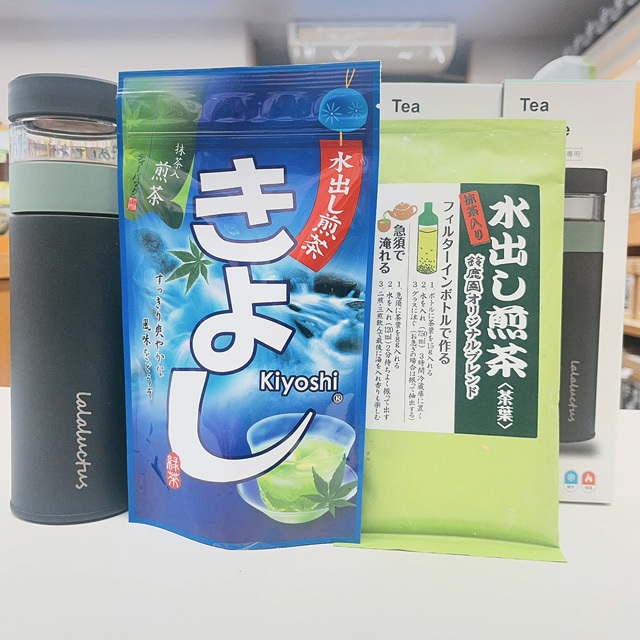 ラララクタスと鈴鹿園人気の水出し茶セット（お湯で飲んでもおいしいよ）ラララクタス+水出し茶 茶葉+水出し茶 ティーバッグ