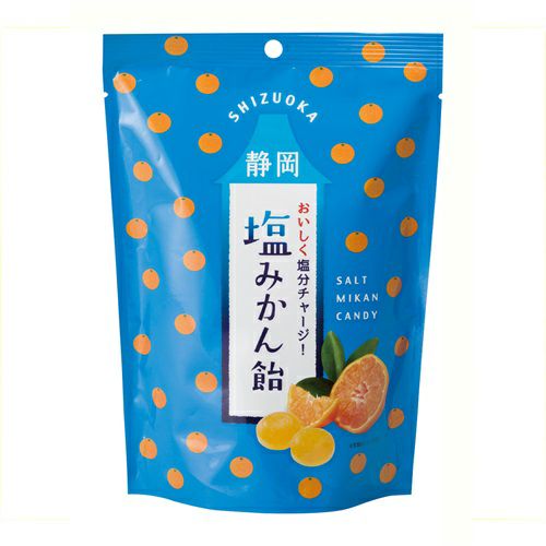 おいしく塩分チャージ！ 静岡 塩みかん飴 150ｇ