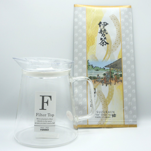 ガラス製 ティーポット で とっておき！水出し緑茶