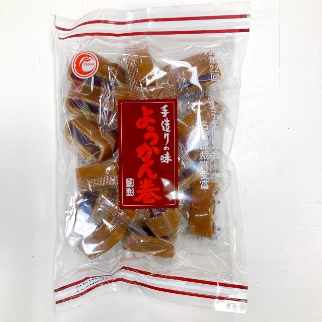 トミガセ 手造りの味 ようかん巻 190g　1994第22回全国菓子大博覧会 名誉総裁賞受賞