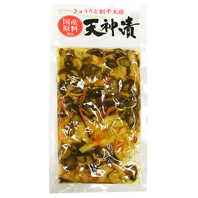 国産原料使用 きゅうり 割干し大根　天神漬　200g 　