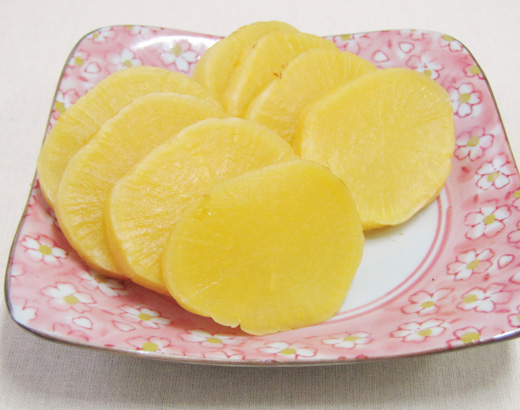 たくあんかつお漬一本