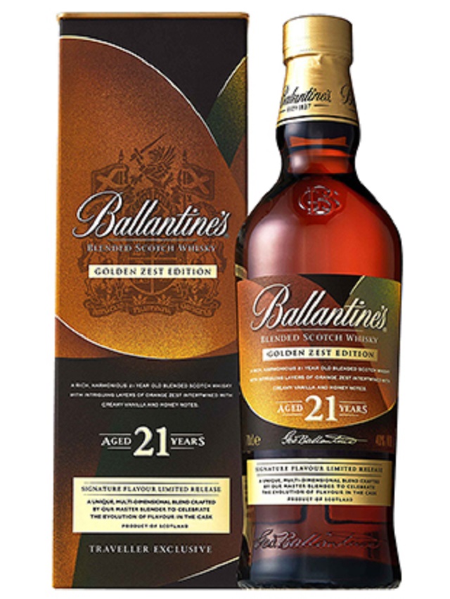 バランタイン21年ゴールデンゼスト　40度　700ｍｌ　正規品