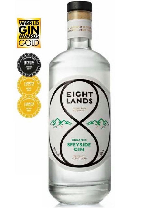 グレンリネス蒸留所　エイトランズジン　42.0度　700ｍｌ　正規品