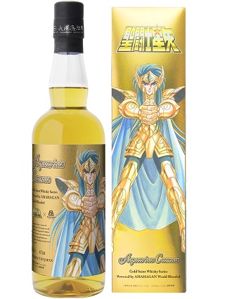 長濱蒸留所　聖闘士星矢 ゴールドセイント ウイスキーシリーズ 　Powered by AMAHAGAN 「アクエリアス カミュ」　47度　700ｍｌ　正規品