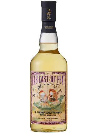 若鶴酒造　FAR EAST OF PEAT 5 BATCH　50度　700ｍｌ 正規品