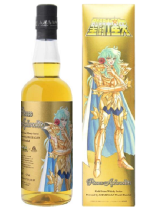 長濱蒸留所　聖闘士星矢 ゴールドセイント ウイスキーシリーズ 　Powered by AMAHAGAN 「ピスケス アフロディー テ」