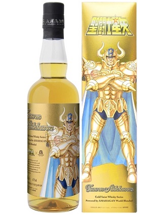長濱蒸留所　聖闘士星矢 ゴールドセイント ウイスキーシリーズ 　Powered by AMAHAGAN 「タウラス アルデバラン」　