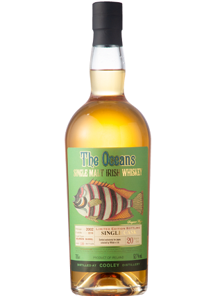 オーシャンズ　クーリーアイリッシュシングルモルト2002　20年　52.7度　700ｍｌ　正規品