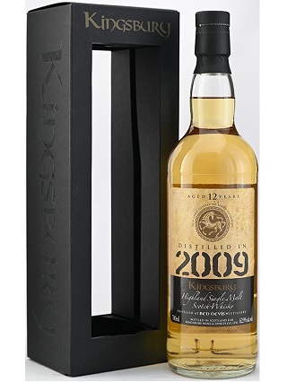 キングスバリー　ゴールド　ベンネヴィス2009　12年　62.9度　700ｍｌ　正規品