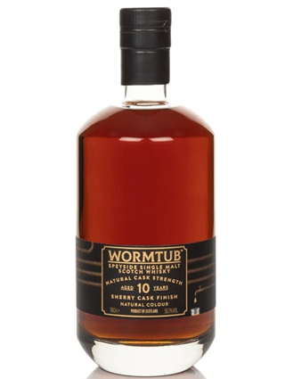 ワームタブ10年　バッチ5（スペイサイドシングルモルト）　56.1度　700ml　正規品