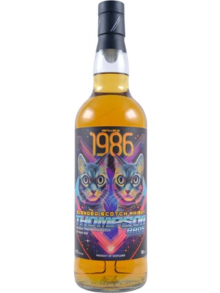 ドーノッホ蒸留所トンプソンブラザーズ　ブレンデッドスコッチウイスキー1986　38年　41.1度　700ｍｌ　正規品