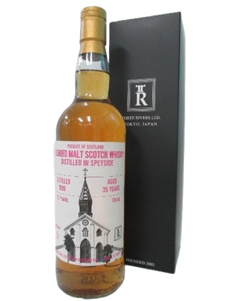 スリーリバーズオリジナル　「チャーチ」シリーズ第8弾　スペイサイドブレンデッド1989　35年　50.7度　700ｍｌ　正規品