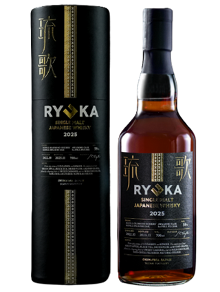 琉歌 SINGLE MALT JAPANESE WHISKY　2025　58度　700ｍｌ　正規品