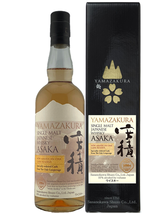 安積蒸留所　YAMAZAKURA シングルモルト　Asaka 安積 ニューアメリカンオークカスクリザーブ　55度　700ｍｌ　正規品