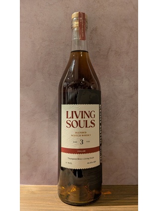 ドーノッホ蒸留所トンプソンブラザーズ　LIVING SOULS X THOMPSON BROS　ブレンデッドスコッチウイスキー3年　46.15度　700ｍｌ　正規品