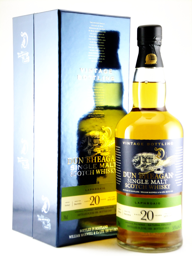 ダンベーガン ヴィンテージモルト ラフロイグ1998 年 54 9度 700ｍｌ 正規品 世界のお酒 六本木鈴酒