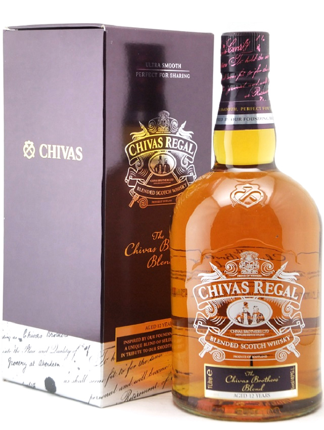 シーバスリーガル12年 ブラザーズブレンド１ｌ 40度 1000ｍｌ 並行輸入品 世界のお酒 六本木鈴酒