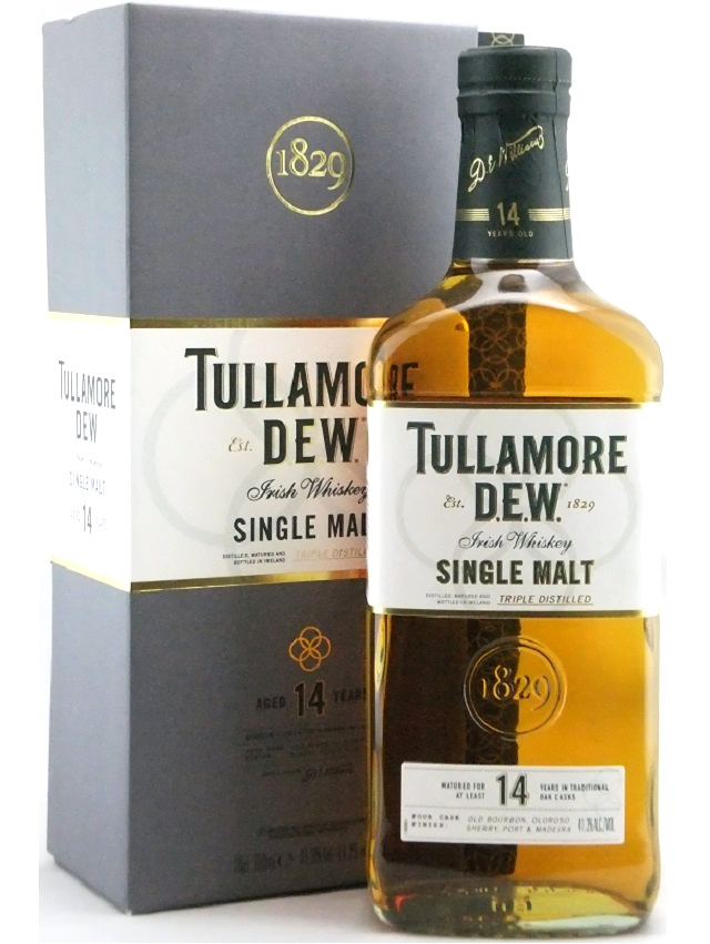 タラモアデュー14年　シングルモルト　41.3度　700ｍｌ　並行輸入品