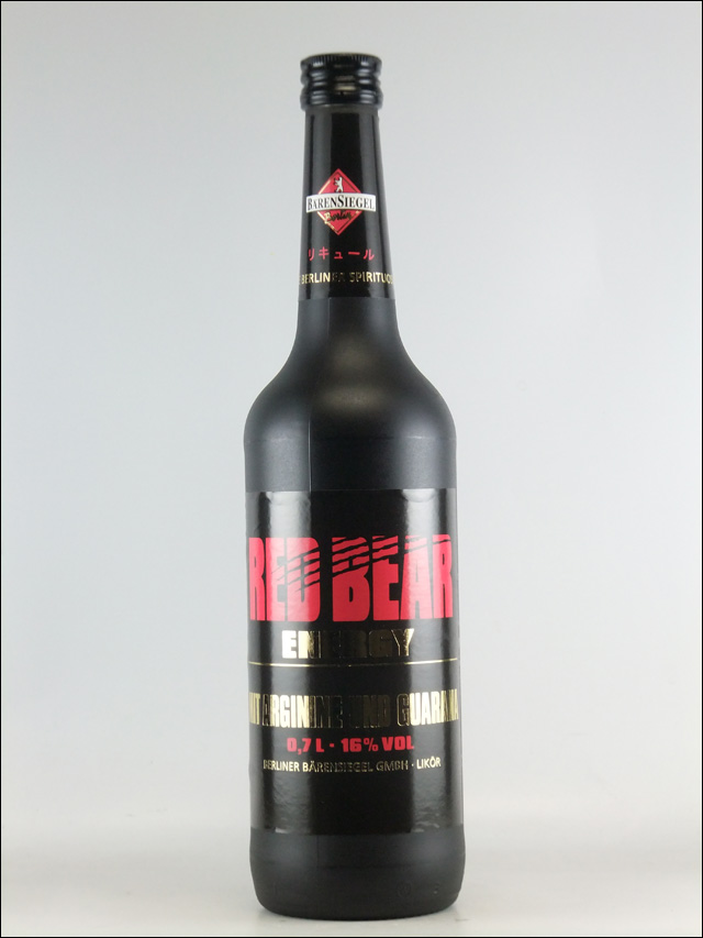 レッドベアエナジー　16度　700ｍｌ　並行輸入品