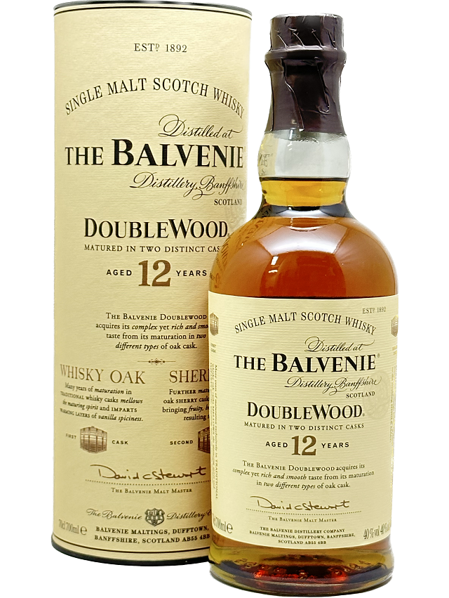バルヴェニー12年　ダブルウッド　40度　700ｍｌ　正規品