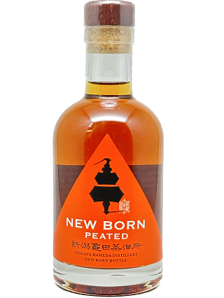 新潟亀田蒸留所　新潟亀田ニューボーン　ピーテッド　55度　200ml　正規品
