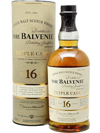 バルヴェニー16年　トリプルカスク　40度　700ｍｌ　並行輸入品