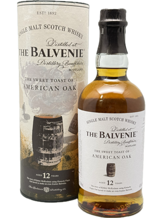 バルヴェニー12年　スイート トースト オブ アメリカン オーク　43度　700ｍｌ　並行輸入品