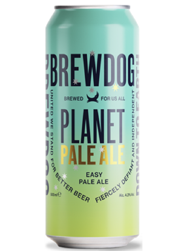 ブリュードッグ　プラネット　ペールエール　4.3度　500ｍｌ