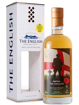 ザ・イングリッシュウイスキー　レスト ウィ フォーゲット　43度　700ｍｌ　正規品