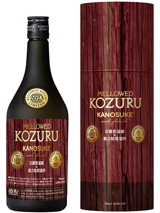 樽熟成米焼酎　メローコヅル　嘉之助カスクフィニッシュ2023 　41度　700ml　正規品