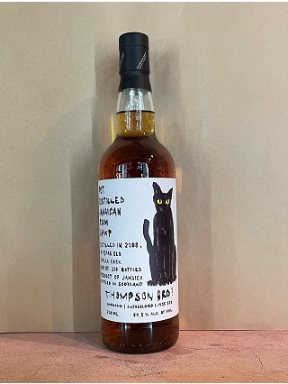 ドーノッホ蒸留所トンプソンブラザーズ　POT DISTILLED JAMAICAN RUM 2008　14年　54.5度　700ｍｌ　正規品