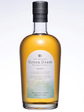 久住蒸溜所　Green Dram　blended malt & new born　46度　700ｍｌ　正規品