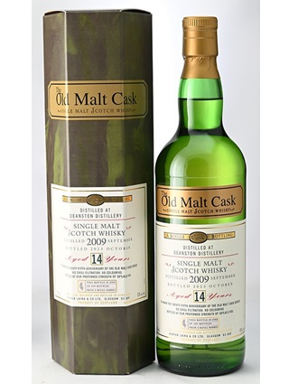 ハンターレイン　オールドモルトカスク　25周年記念ボトル　ディーンストン2009　14年　50度　700ｍｌ　正規品
