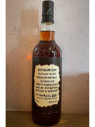 ドーノッホ蒸留所トンプソンブラザーズ　ドミニカンラム2013　10年　54.8度　700ｍｌ　正規品