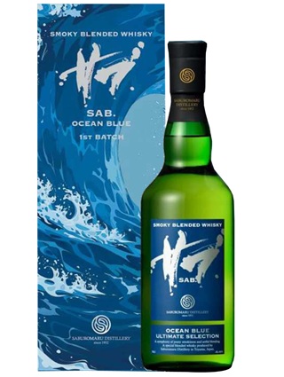 若鶴酒造　三郎丸 SAB. OCEAN BLUE（サブ オーシャンブルー）　46度　700ｍｌ　正規品