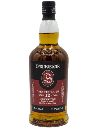 スプリングバンク12年　カスクストレングス　55.9度　700ｍｌ　正規品