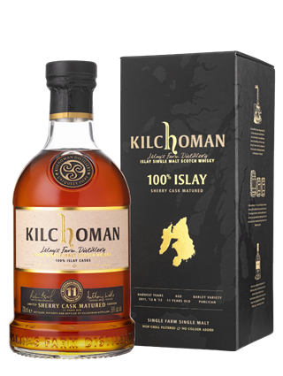 キルホーマン 100%アイラ 11年 シェリーカスク 50度 700ml 正規品
