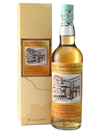 ハイスピリッツ社　ミルトンダフ2009　15年　61.7度　700ｍｌ　正規品