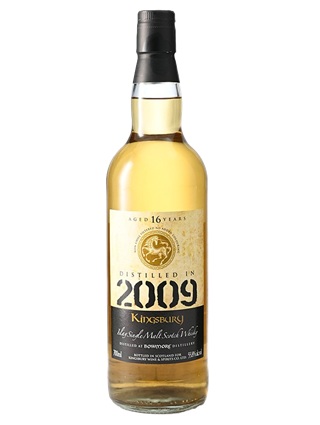 キングスバリー　ボウモア2009　16年　55.8度　700ｍｌ　正規品