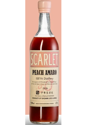 スカーレット ピーチアマーロ2026 ISEYA Distillery 19度 700ml 正規品