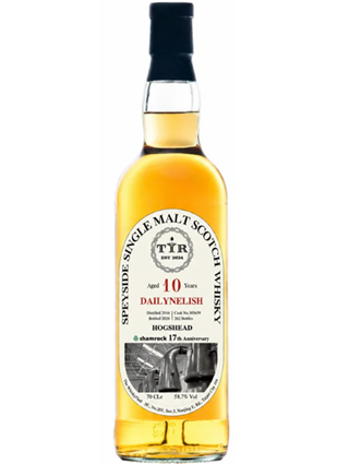T.I.R DAILYNELISH 2016 10yo for shamrock 17th anniversary 10年 58.7度 700ml 正規品