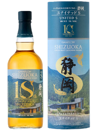 ガイアフロー シングルモルト日本ウイスキー 静岡 ユナイテッドS 10周年記念エディション 50.5度 700ml 正規品