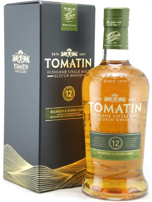 未開封】TOMATIN 12年 ウイスキー 50ml ミニボトル 3本セット