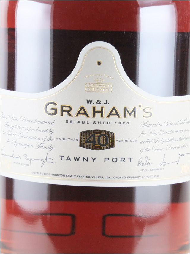 グラハムトゥニー　40年 Graham's Tawny Port 40 Year Old, Porto, Portugal - The Wine
